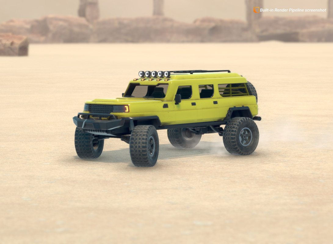 LWB 4x4 - Heavy Duty Off-Road SUV Vehicle Physics