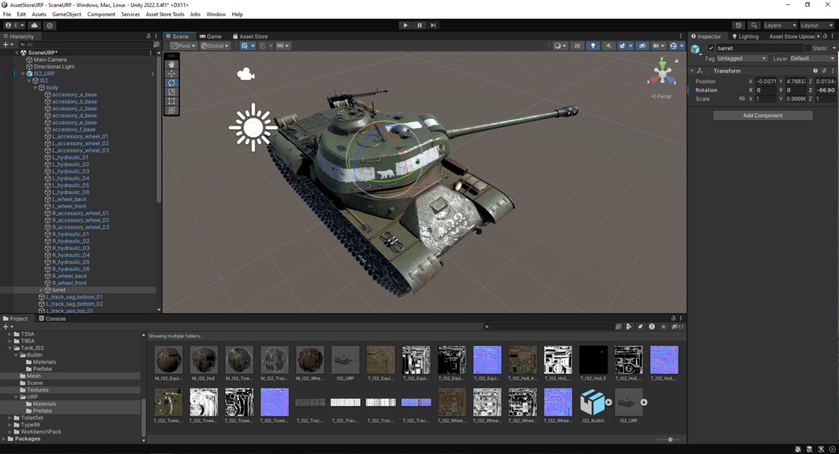 13 Tanks Rigged WW2 Megapack