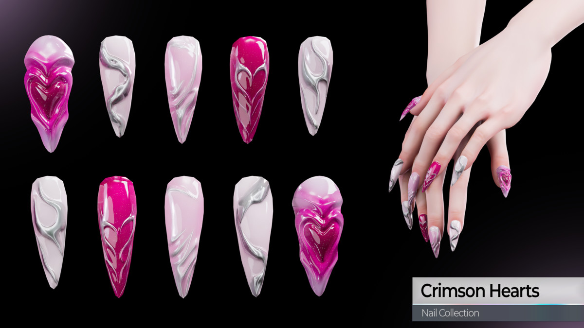 Nail Collection - 20 Game ready nail sets