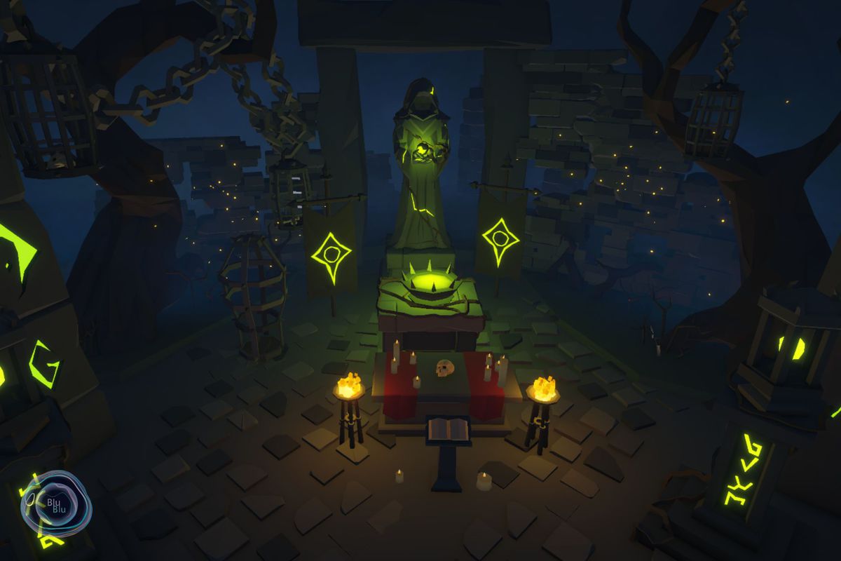Low Poly Dark Fantasy Forest, Chapel & Ruins – RPG Environment Kit