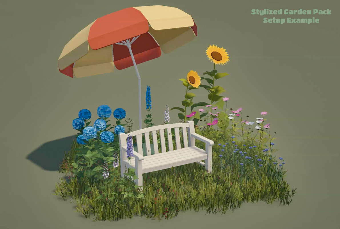 Stylized Garden Asset Pack