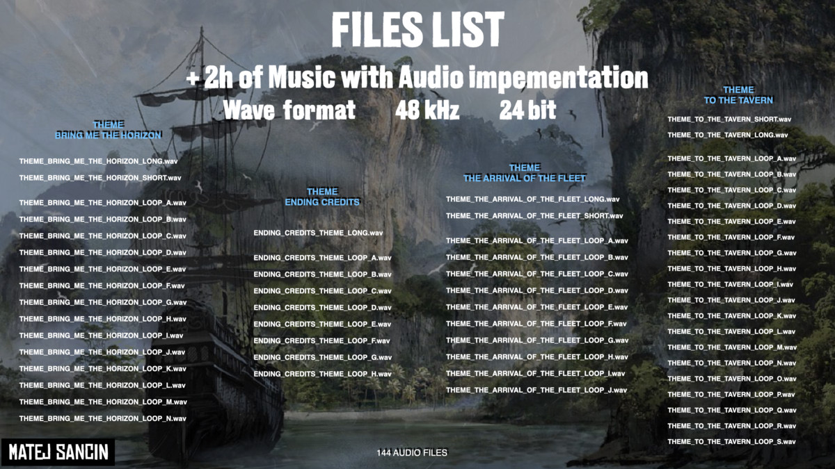 Pirate music Complete Bundle & Stingers