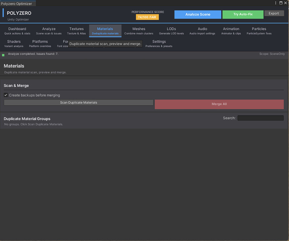 Optimizer – All-in-One Performance Toolkit