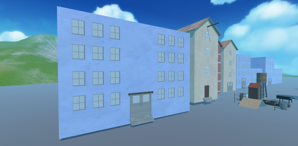 Old Cartoon House/Props