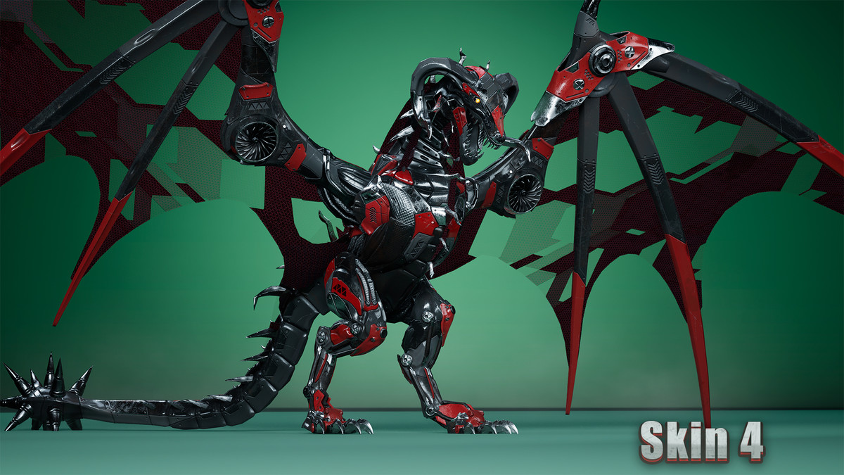 Sci-Fi Dragon Boss