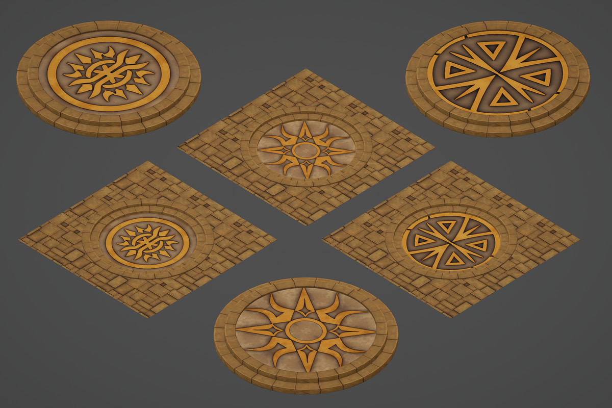 Ruins Forest Environment