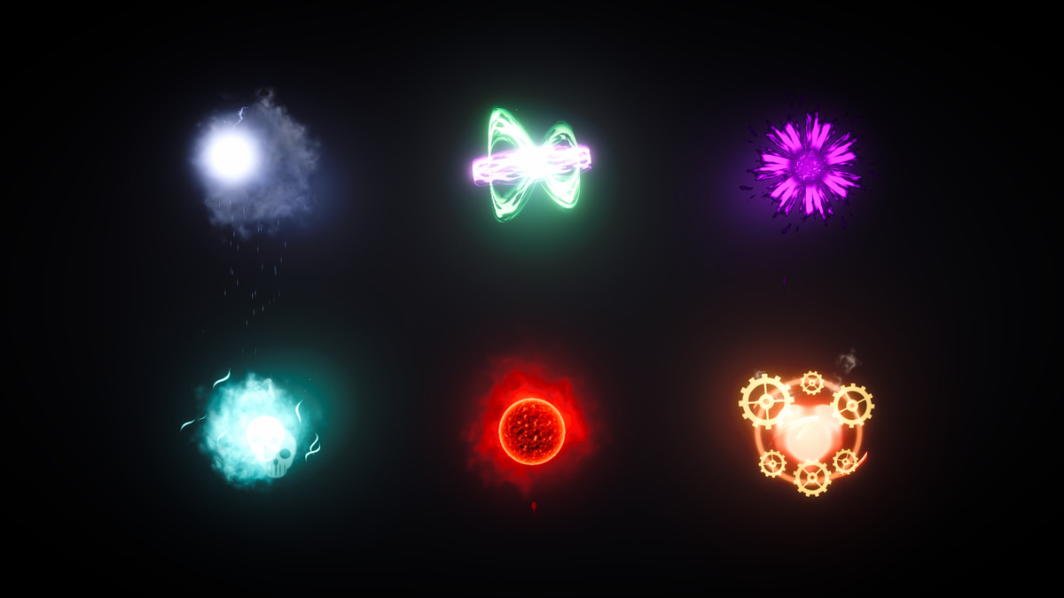 Elemental Orbs VFX - 57 Real-Time Magic Orbs