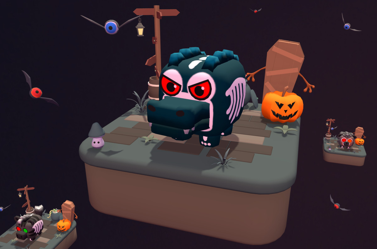 CuteMagic - Cube Animals Pack: Spooky Edition