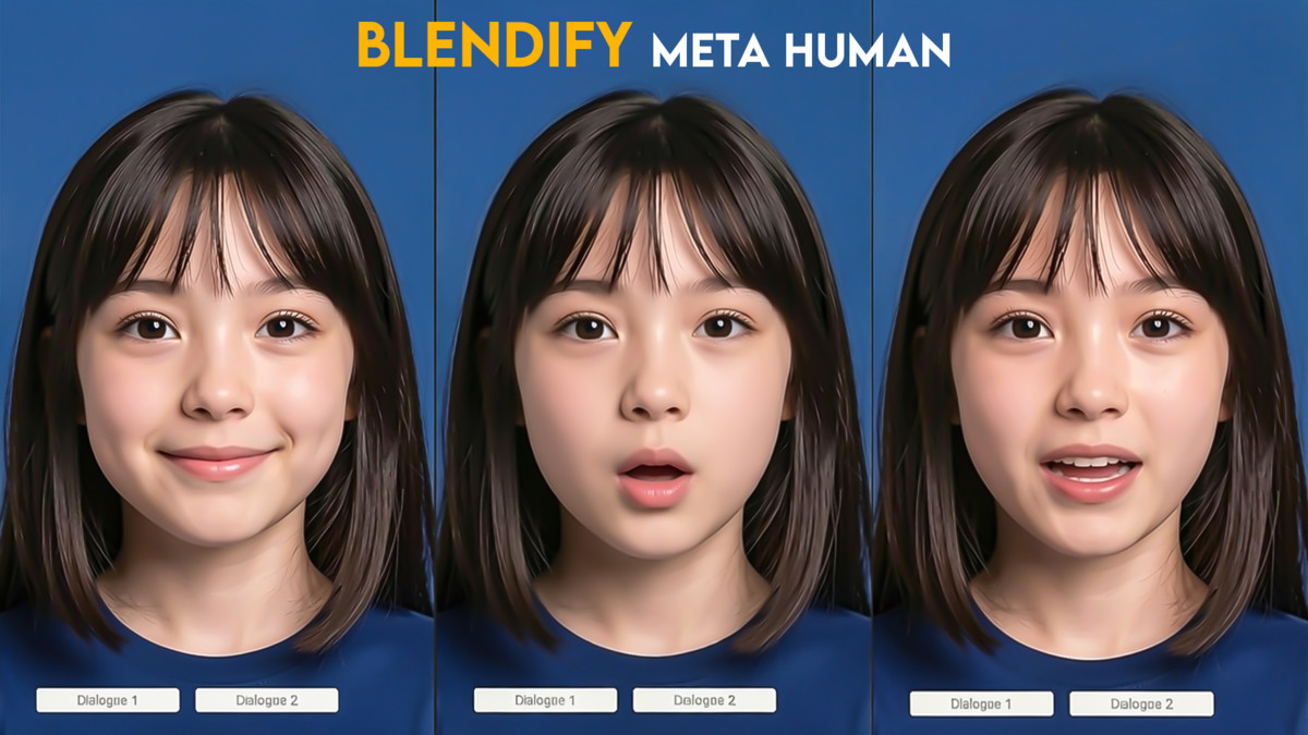 Blendify-Blend shape Lip Sync