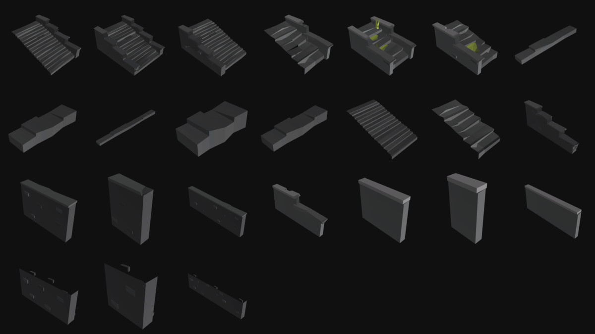 Gravefield Cemetery Kit - PRO (800+ assets)