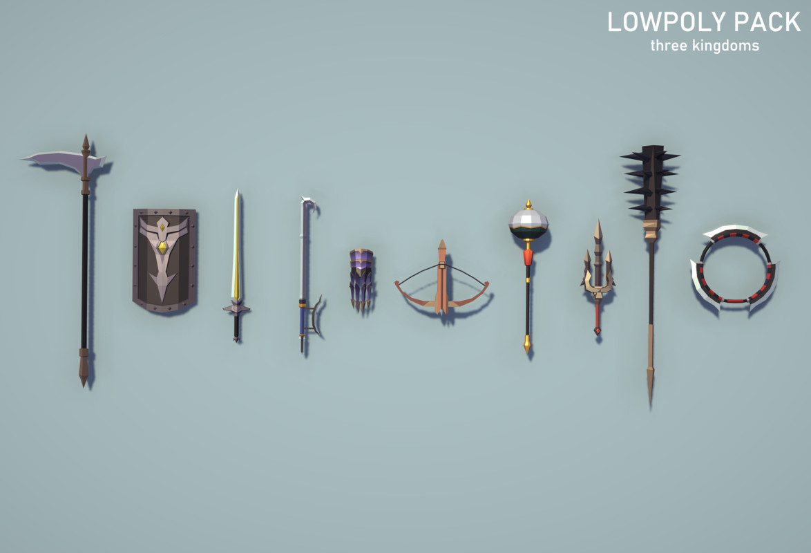 LowpolyPack_Three Kingdoms