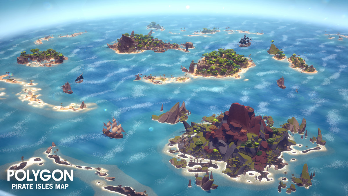 Bundle - Pirate Realm, Tropical Jungle Biome, and Pirate Isles Map