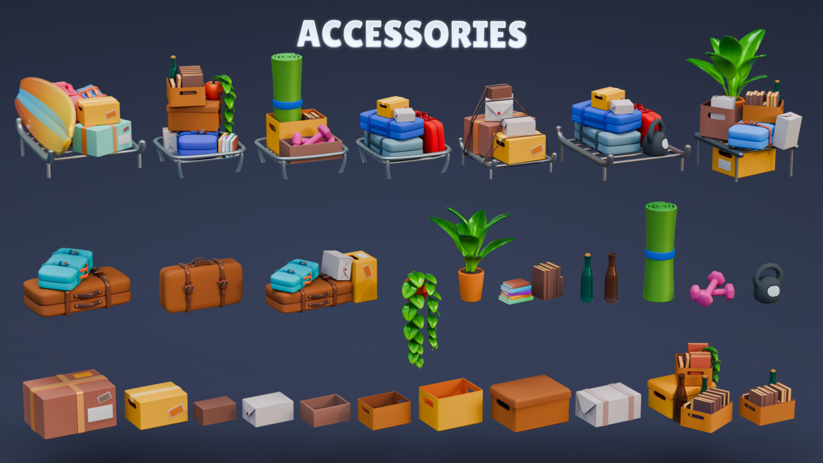 GASTRO: Modular Cars - Simple