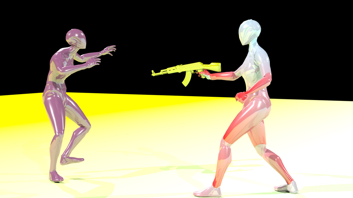 Stylized Long Gun Takedowns Animation Pack