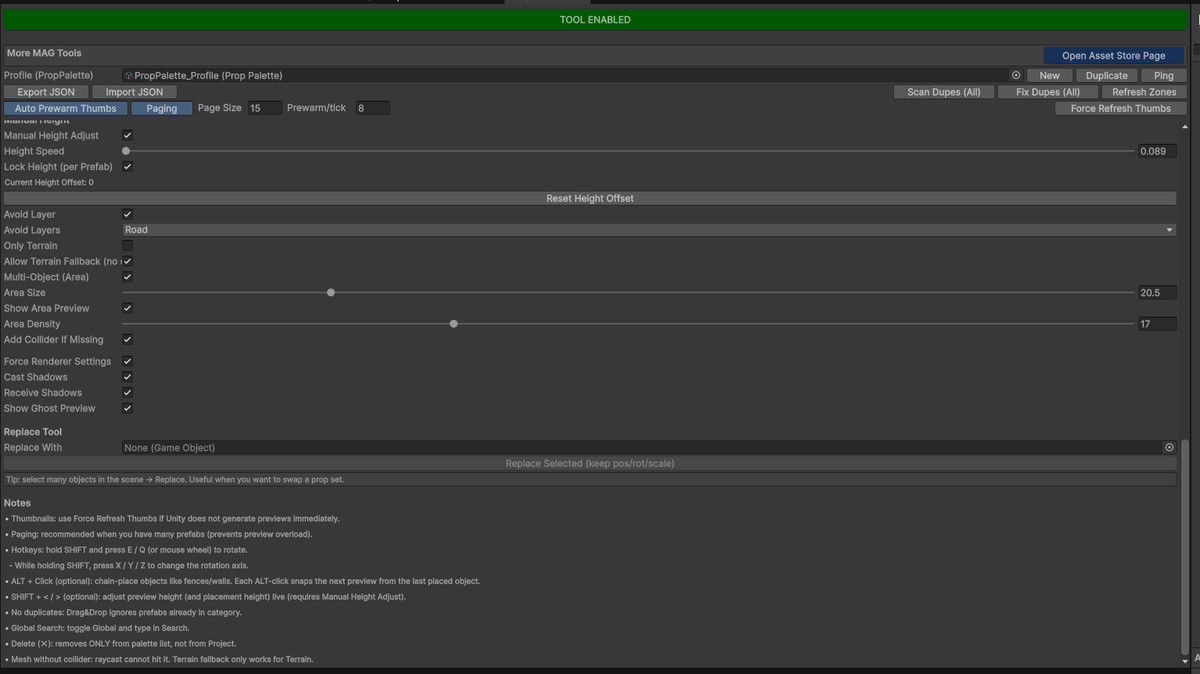 MAG Prop Placer Pro - Fast Prefab Painter