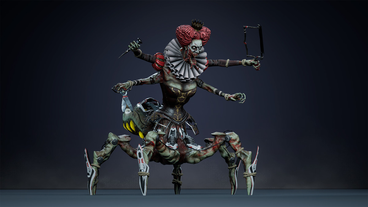 Fantasy Cyborg Queen
