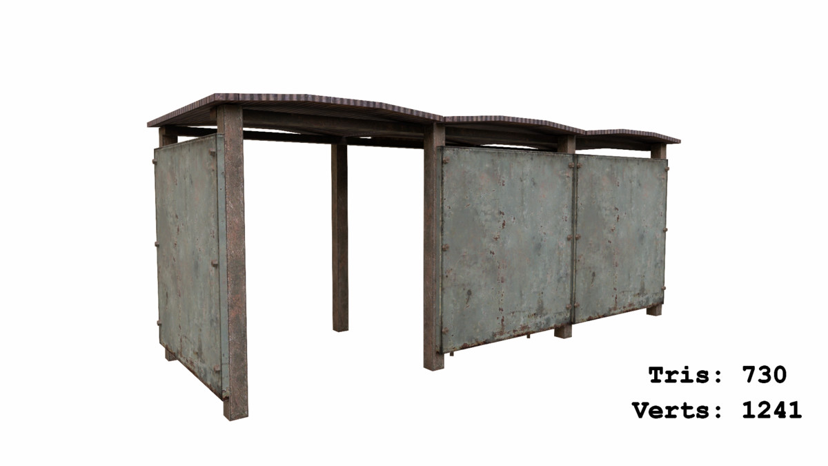 Abandoned Apocalyptic Buildings Mega Pack