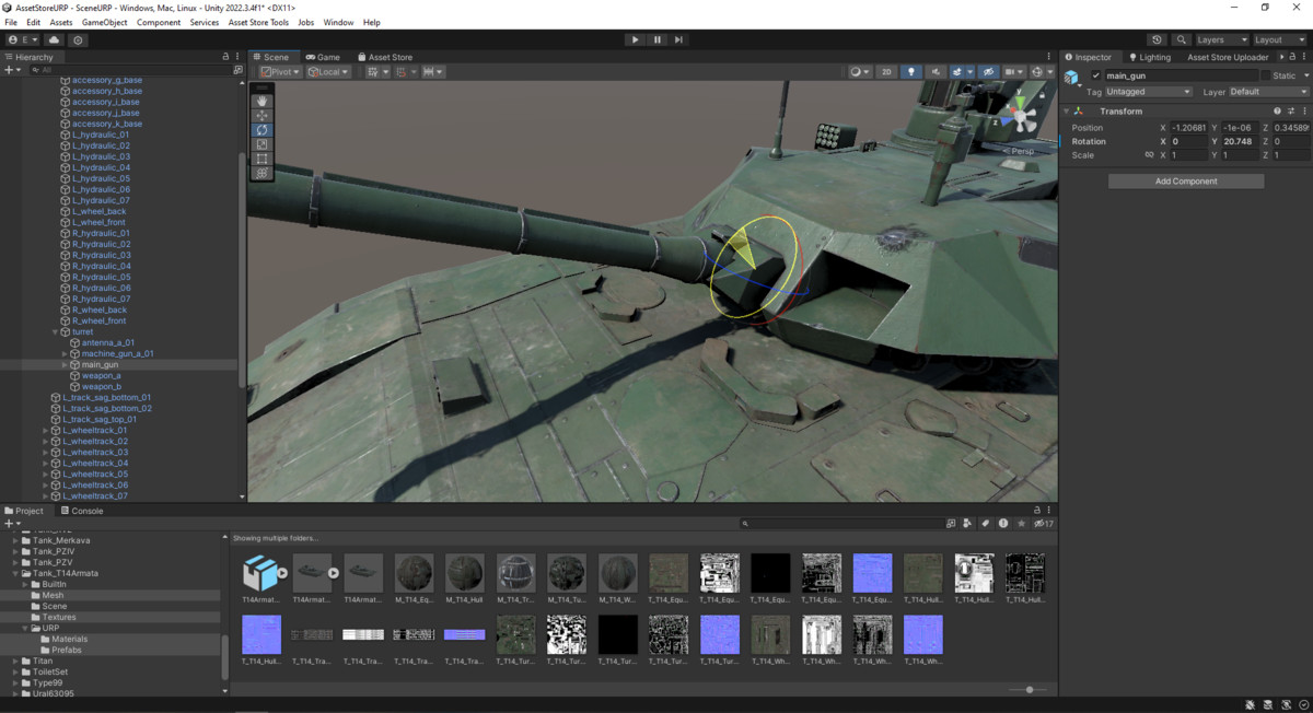 Tank Rigged Bundle 01