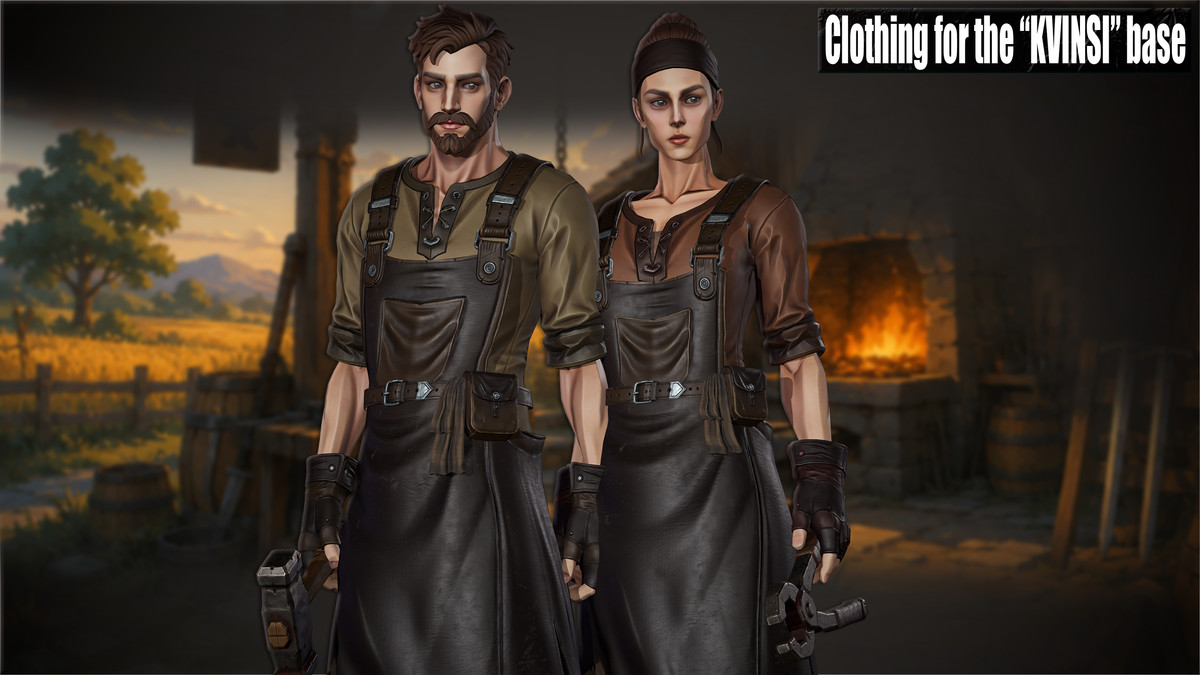 Stylized Medieval Blacksmith