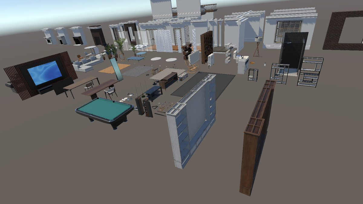 House / Modular Apartment & Props