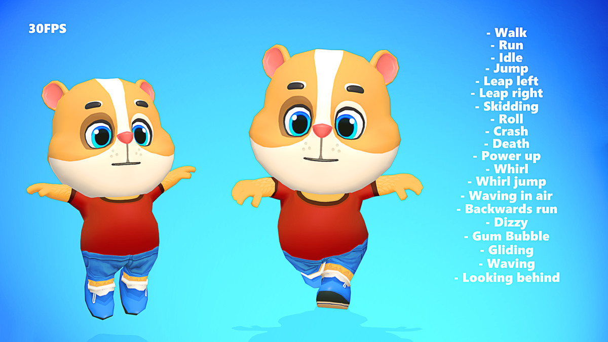 Hamster Guinea Pig Animated