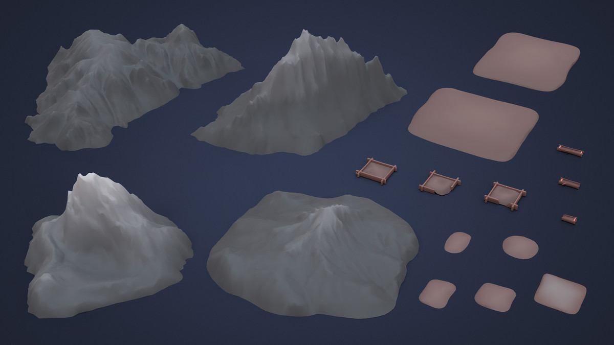 Halloween Pack - Low Poly 3D Model Pack