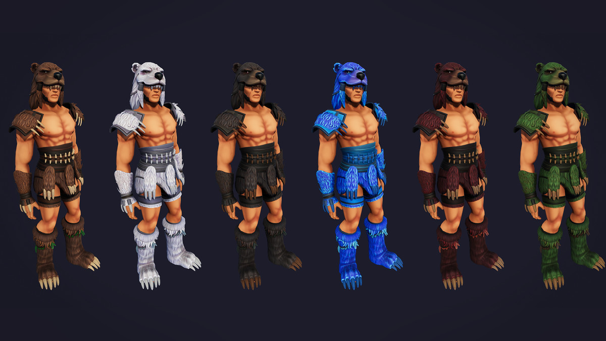 Character & Armor Bundle for Stylized Fantasy RPG