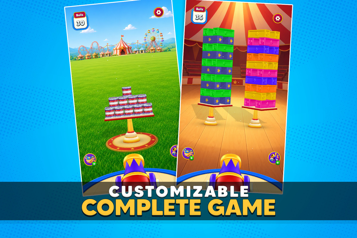 Cannon Blaster 3D - Puzzle Game Template