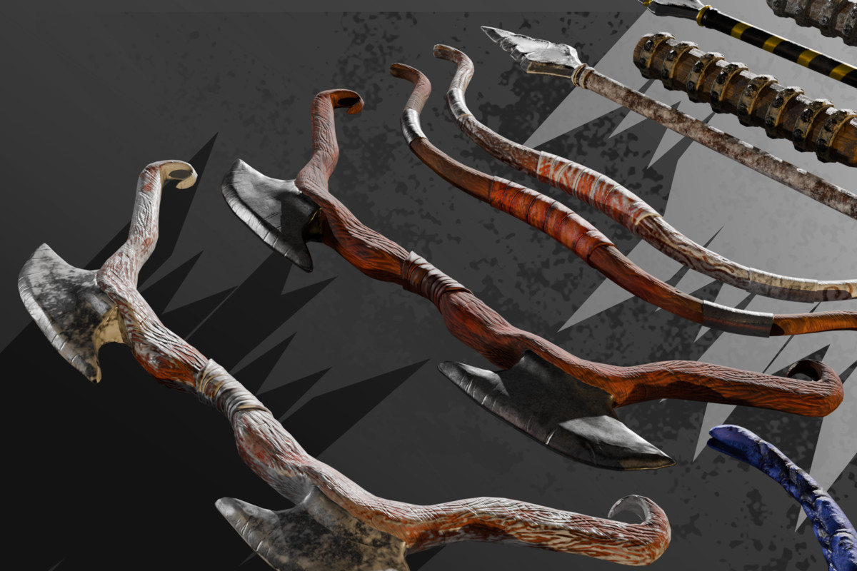 Medieval Fantasy Weapons Pack – Melee & Ranged