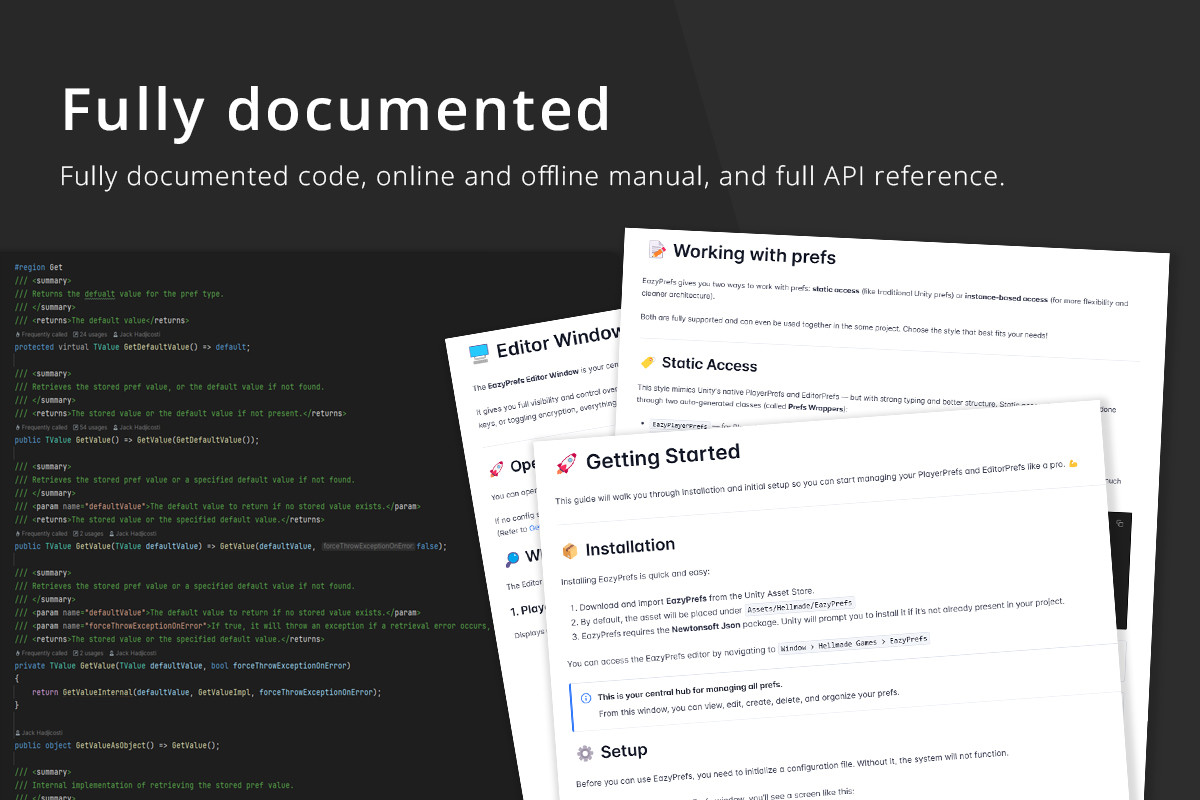 EazyPrefs - Supercharged PlayerPrefs & EditorPrefs