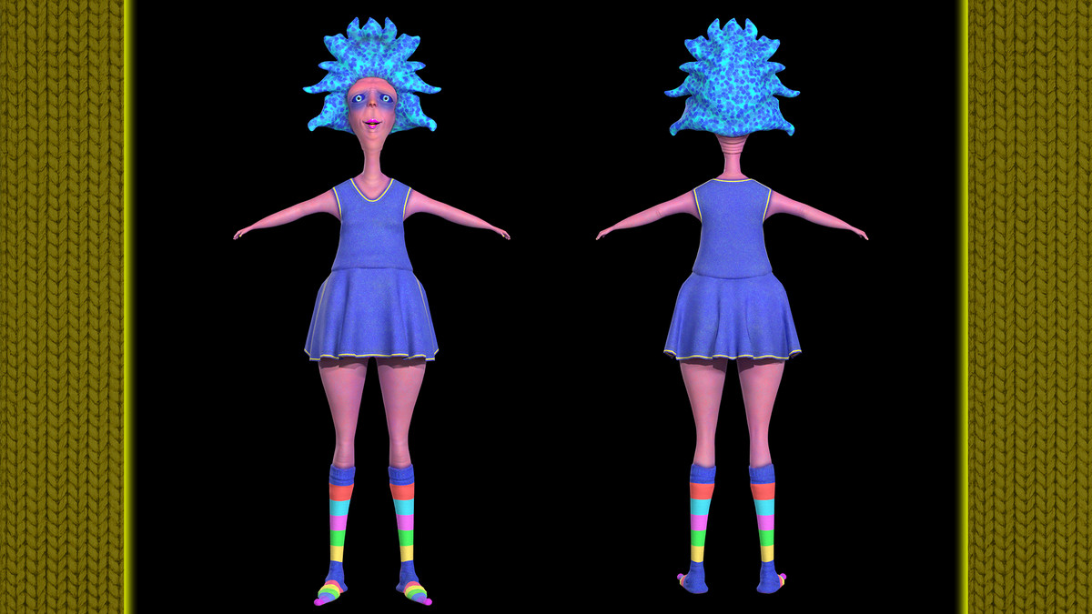 Cartoon Stylized Character - Chocolatta