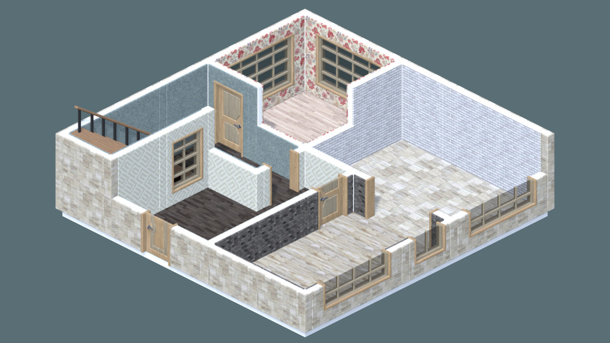 Kornex Interior: Wall System Pack 1