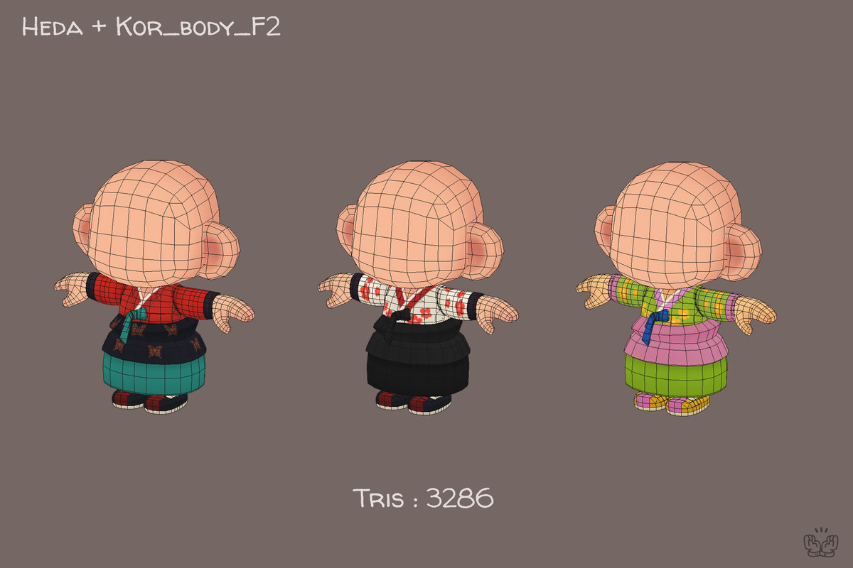 Stylized Little Korea -Joseon Dynasty