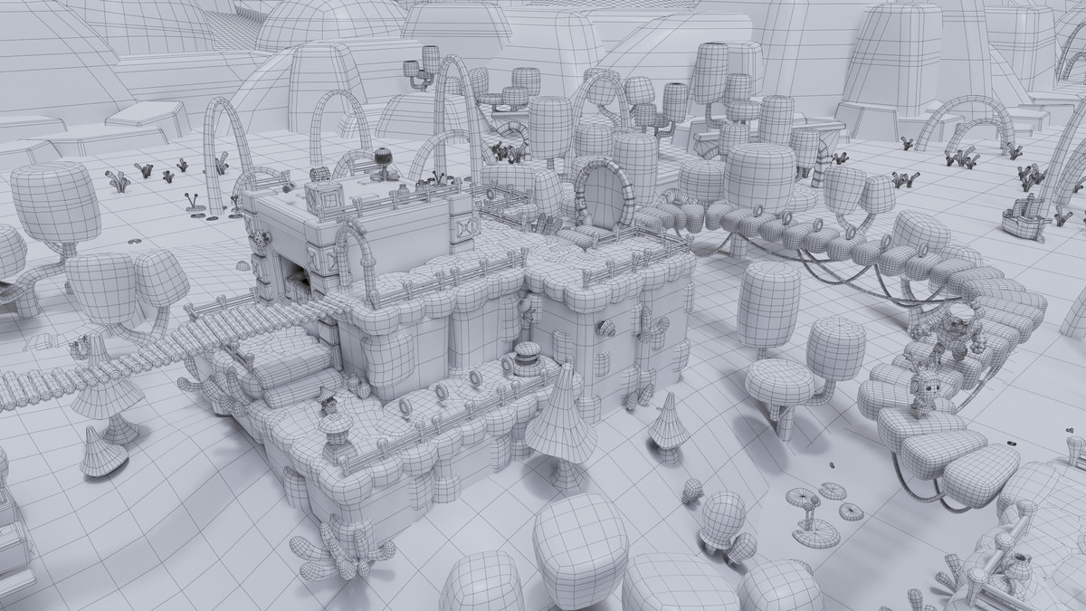 Adventure Land - Low Poly 3D Models Pack