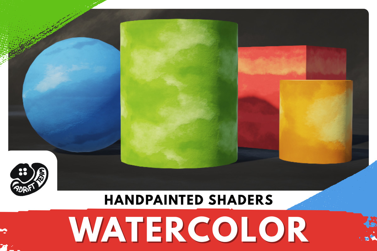 Handpainted Shader and Watercolors Textures
