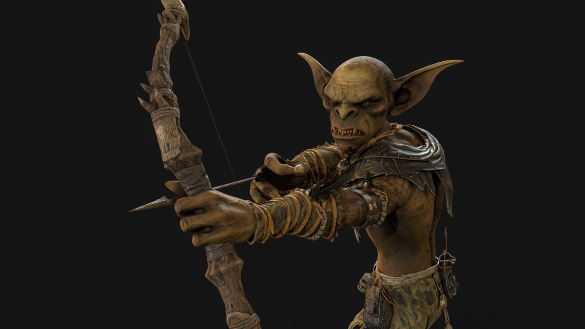 Goblin Archer Game Ready