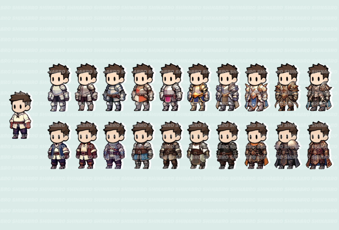 Mini Fantasy Characters