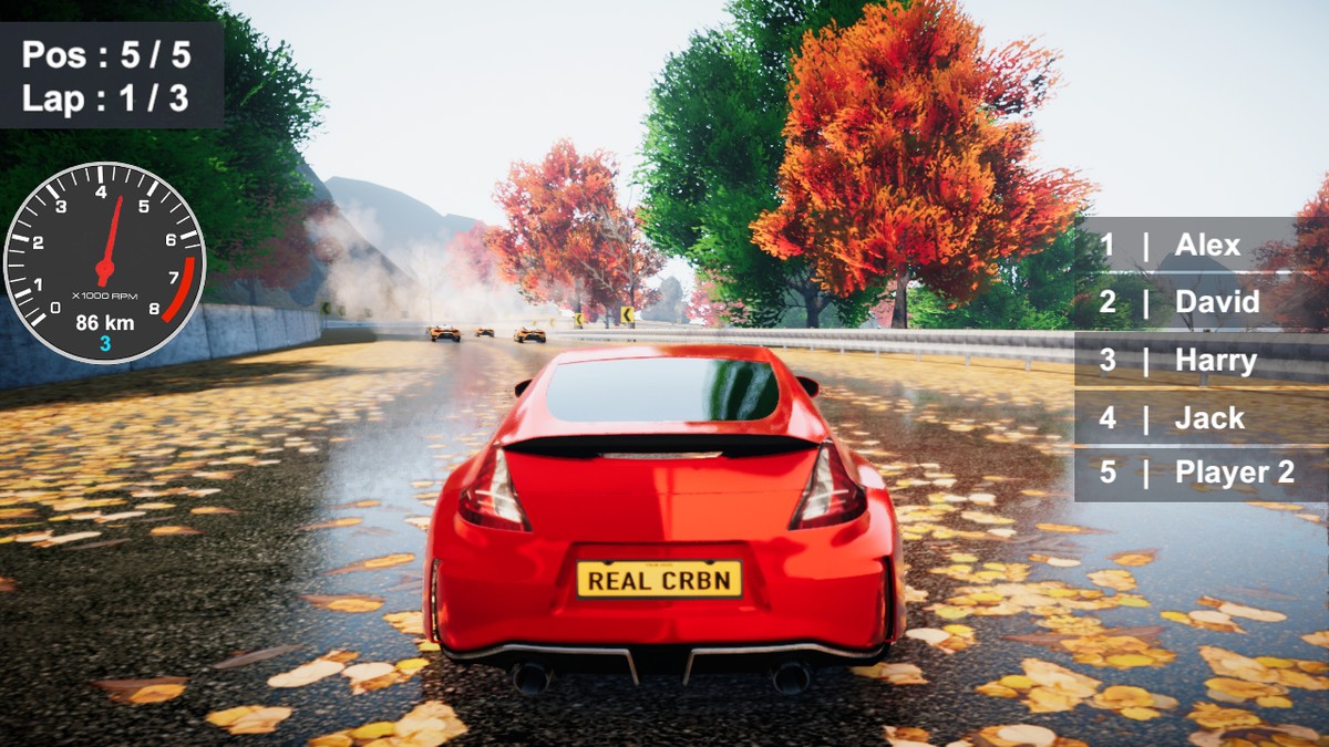 Racing Game Fall 2