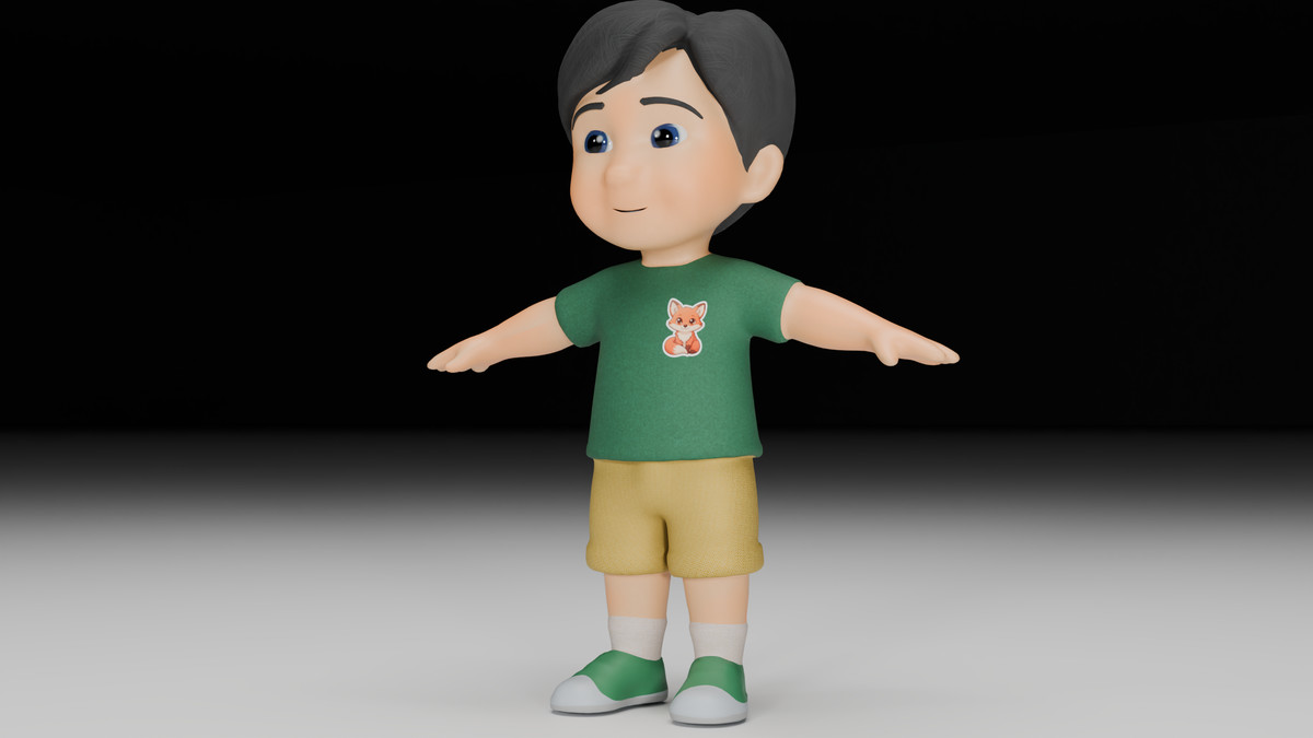 Stylized Chibi Kids Pack - Volume 1