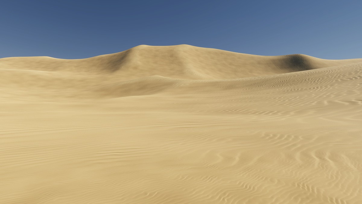 Procedural Desert & Hills Terrains 8K
