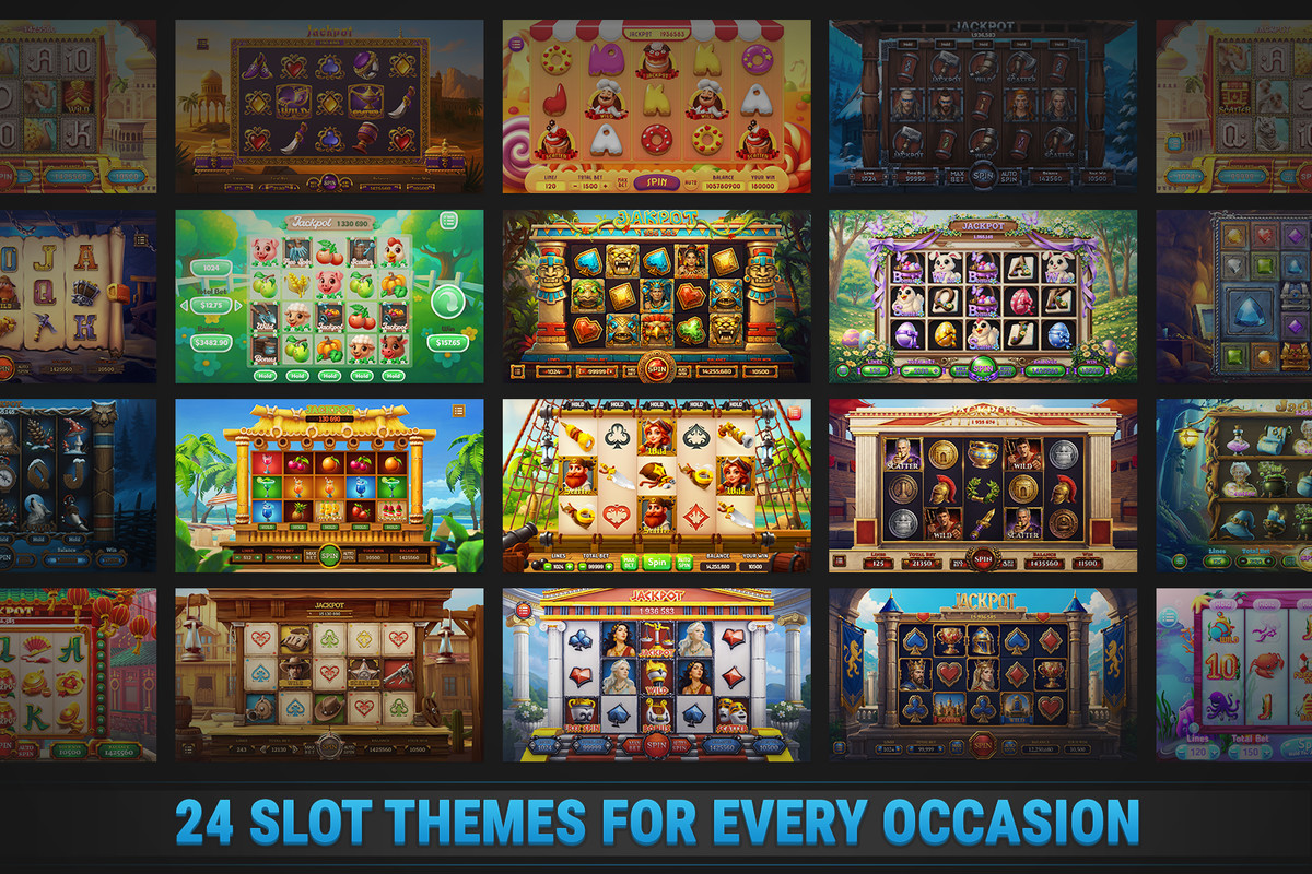 MK Slot Mega Bundle • 24 Casino Templates
