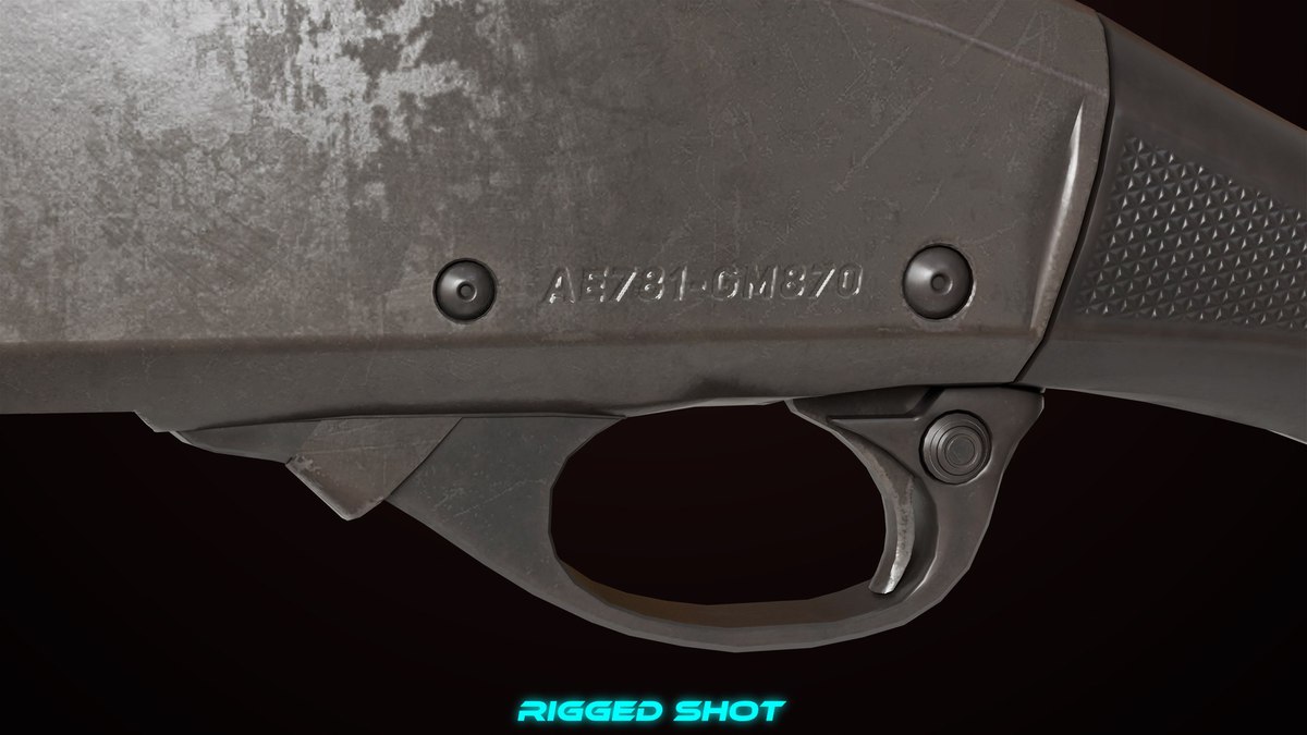 Shotgun Collection 01 URP HDRP Textures