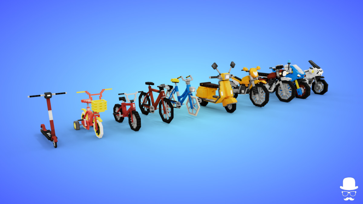 Voxel Bikes Pack