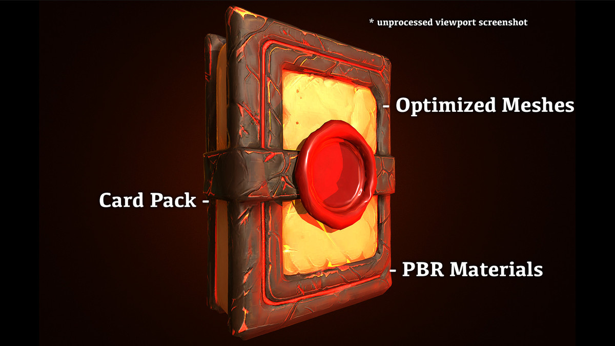 3D Card Template Bundle - TCC, CCG