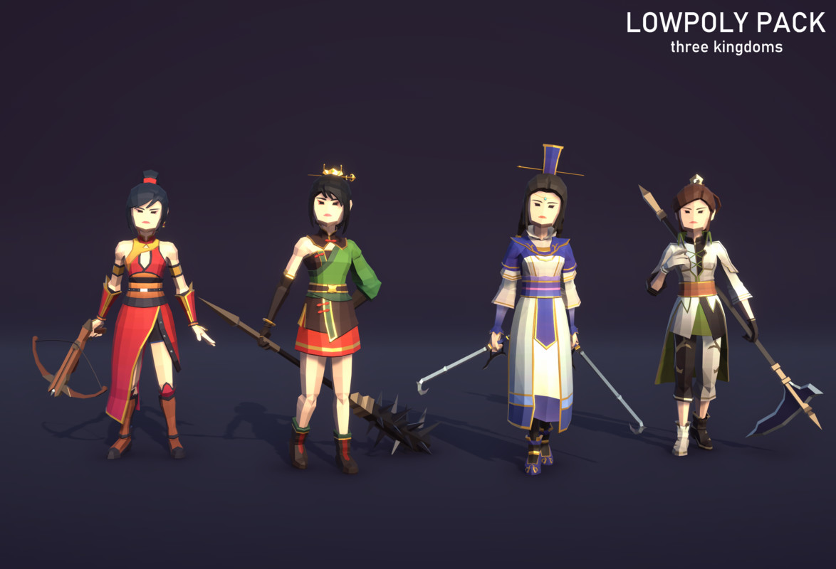 LowpolyPack_Three Kingdoms