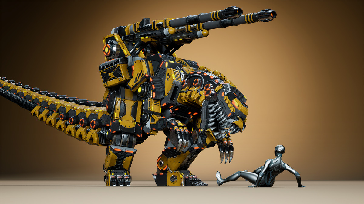 Sci-Fi Dino Gunner