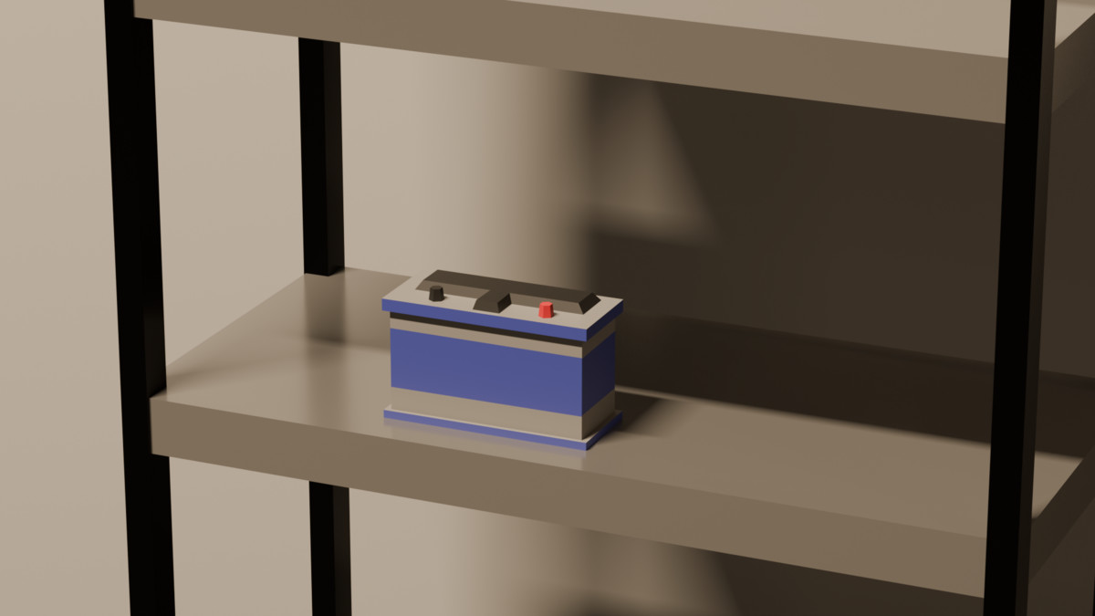 Low Poly Garage Props Pack