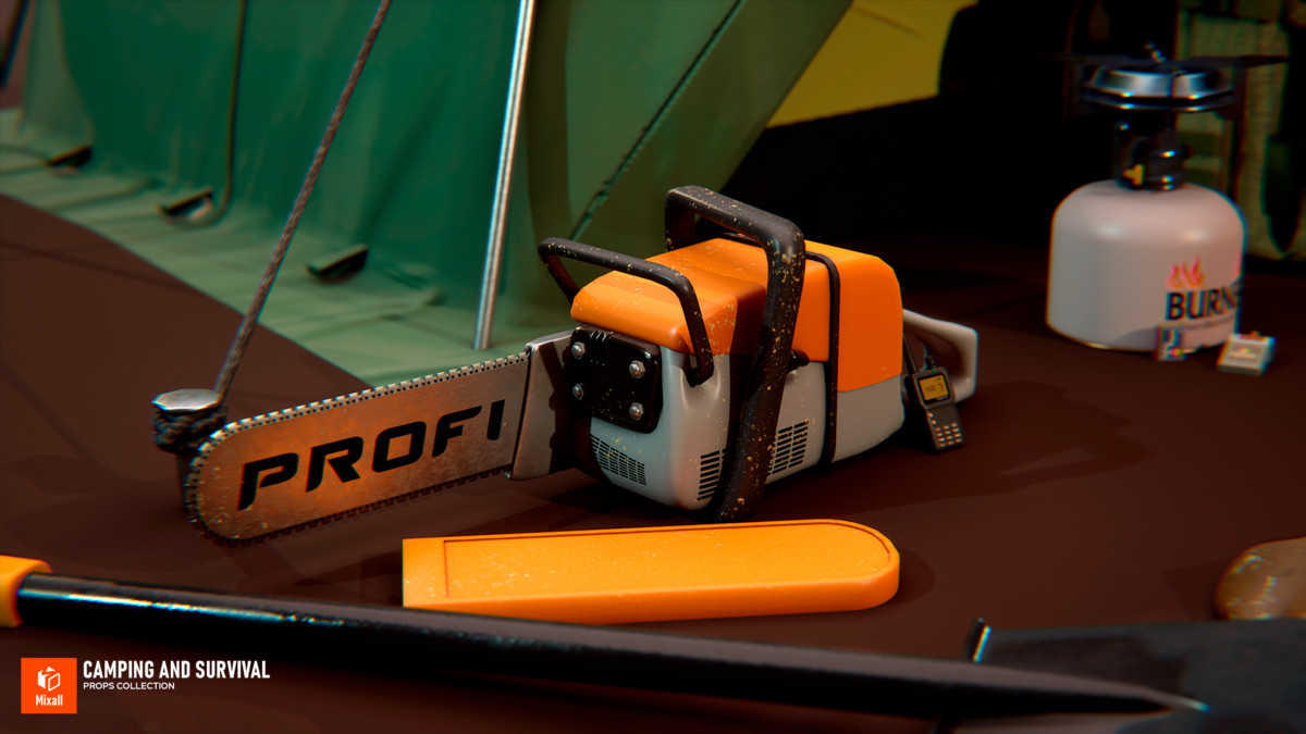 Camping and Survival Props Collection