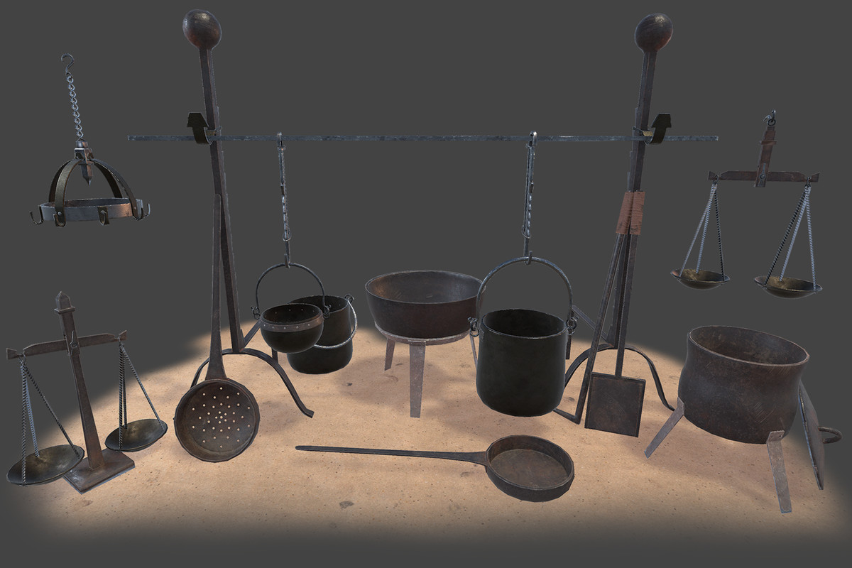 Kitchen Set Props