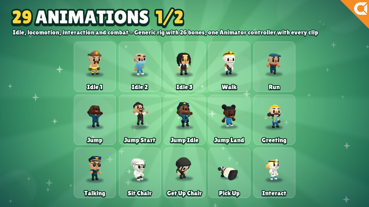 ToonTastic - Profession Character Pack
